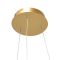 Casa Tiffany LED Circles Pendant Ceiling Light, Gold