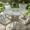 Hartman Berkeley Garden Dining Set, 4 Seater, Maize