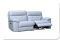 Casa Milan 3 Seater Power Recliner Leather Sofa