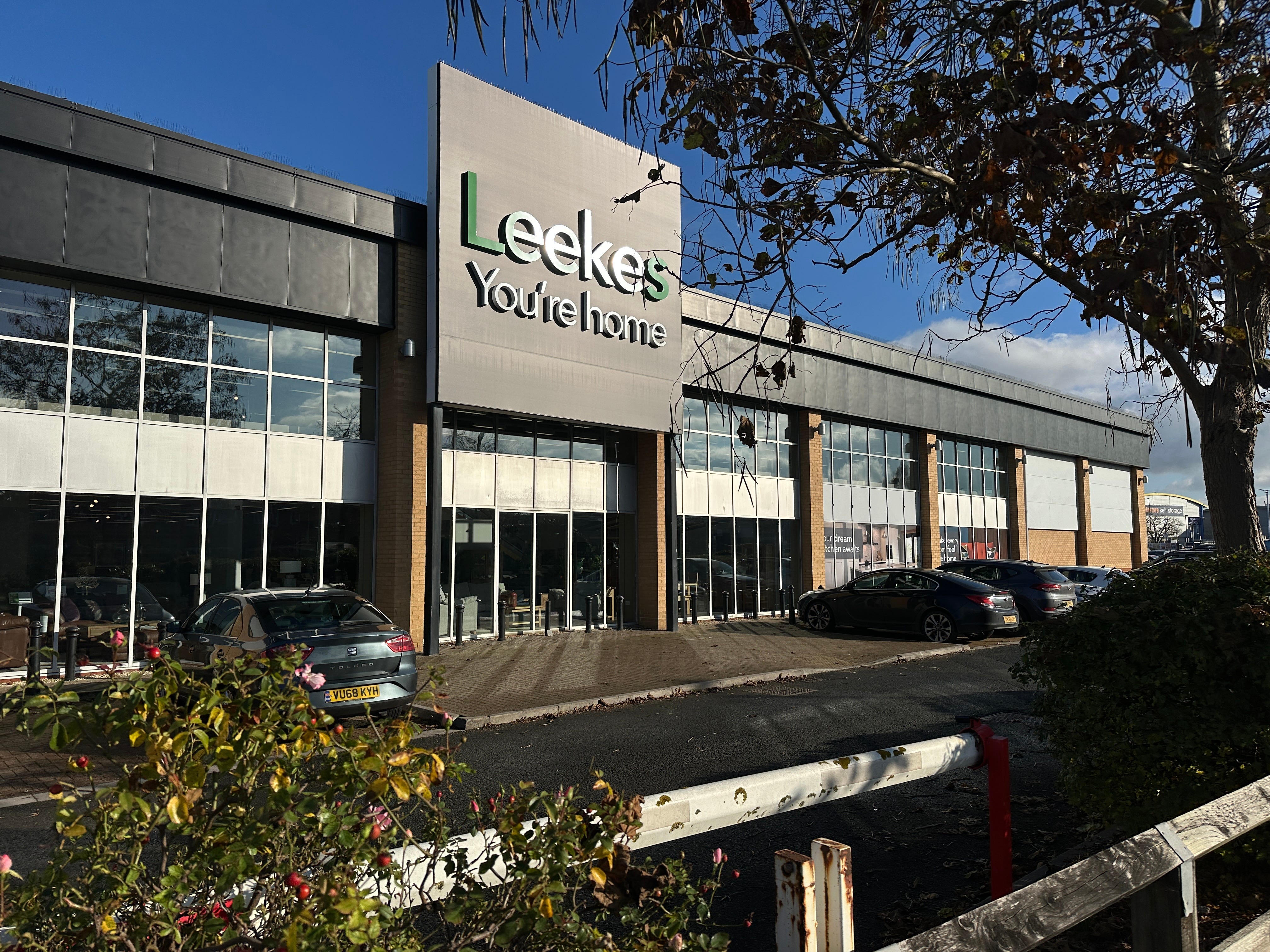 front of Leekes Bilston store